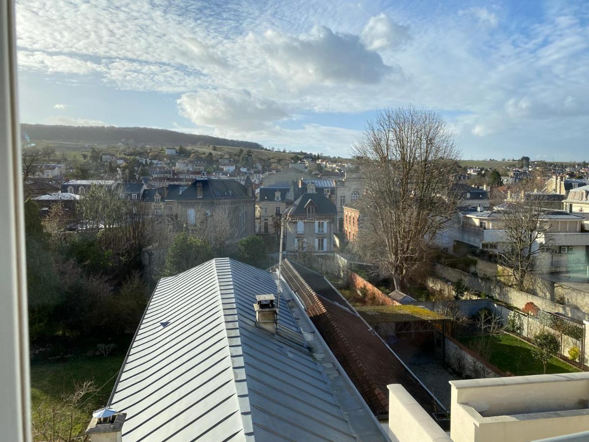 Apartamento L’ÉLÉGANT: 80m2 vue sur vignoble au Centre d’Epernay!! Exterior foto