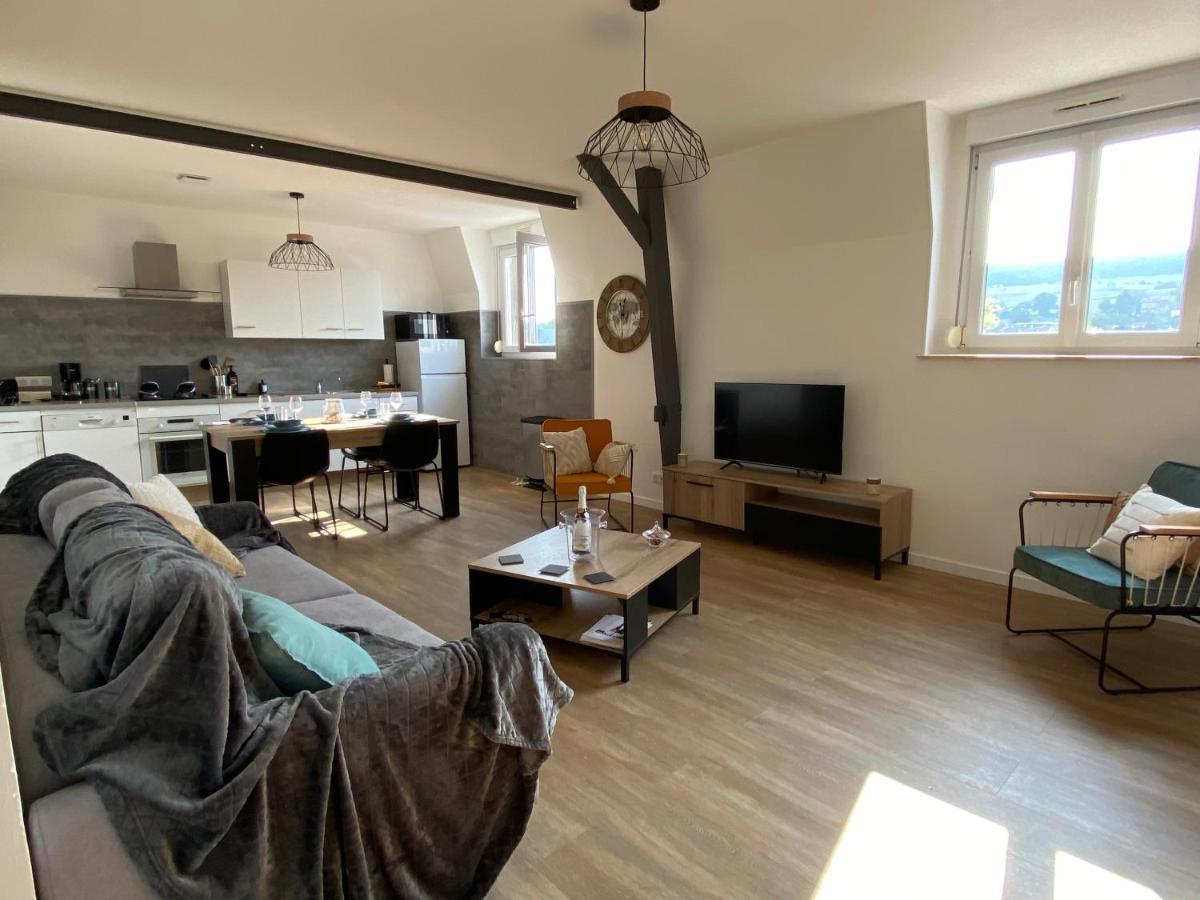 Apartamento L’ÉLÉGANT: 80m2 vue sur vignoble au Centre d’Epernay!! Exterior foto