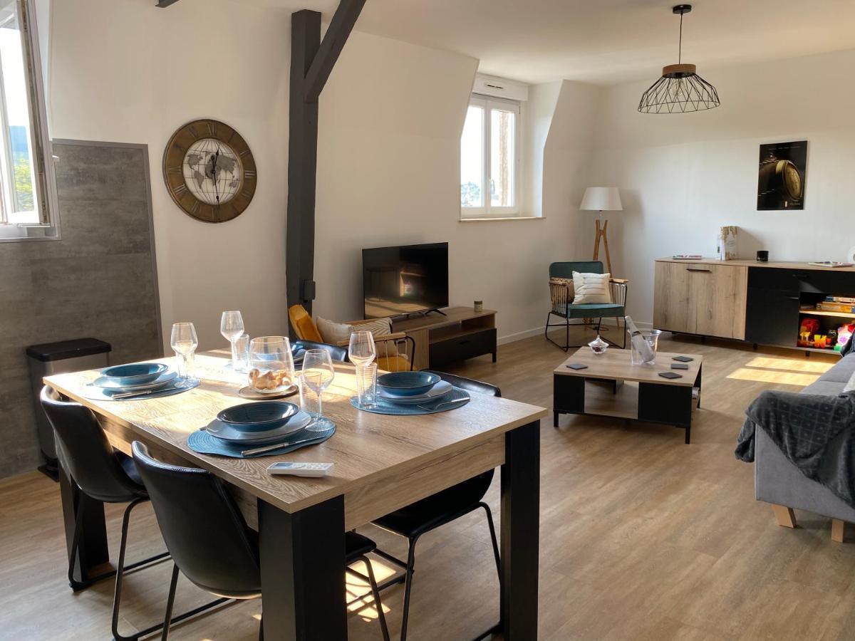 Apartamento L’ÉLÉGANT: 80m2 vue sur vignoble au Centre d’Epernay!! Exterior foto